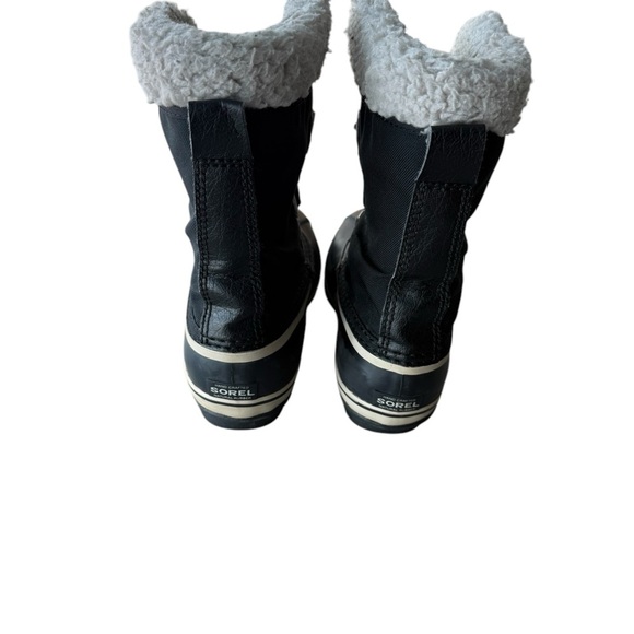 SOREL Black Rocky Duck Boots Jasper Thinsulate Mid Calf Winter Snow Boot Size 5 - Picture 2 of 11